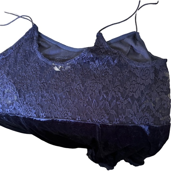 Free People Velvet Mini Dress - Picture 5 of 5